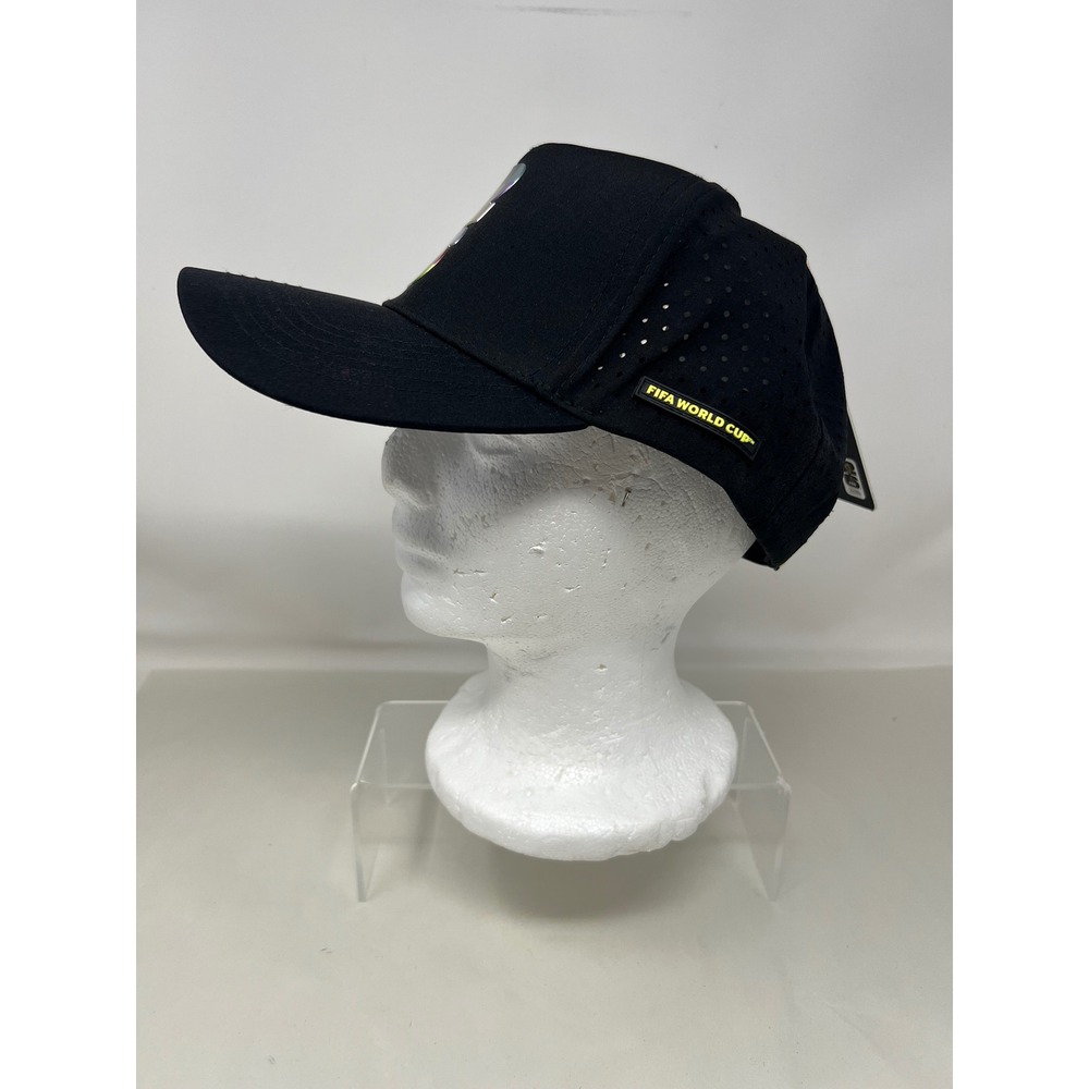 FIFA World Cup 2026 Hat Cap Unisex OSFM Black New Water Resistant C3-R Soccer - Picture 4 of 12